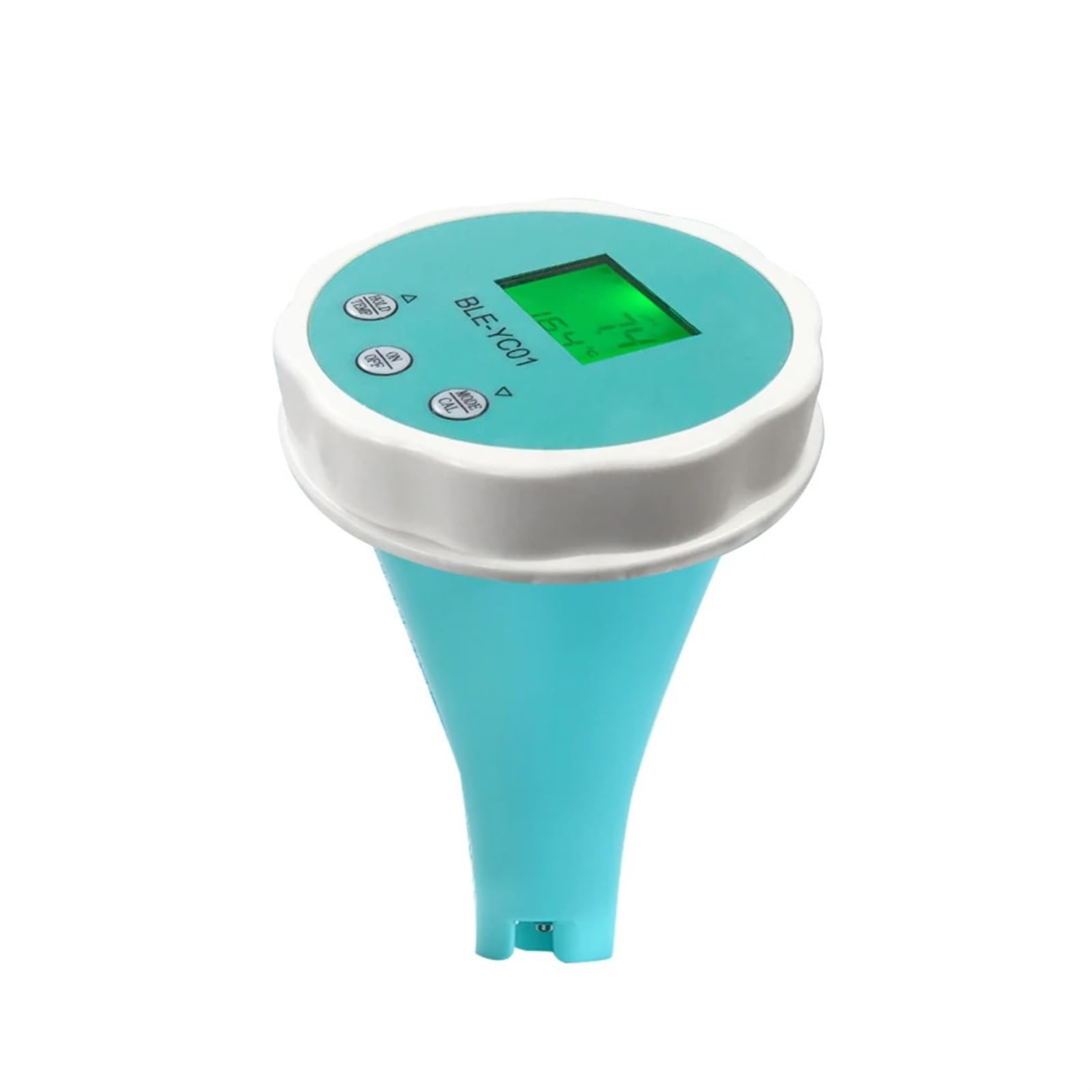 Rilevatore di qualità dell'acqua 6 in1 PH EC TDS ORP CL Calibrazione della temperatura Tester dell'acqua for cloro APP Monitor online for piscina,Giardino,Prato,Interno,Uso esterno