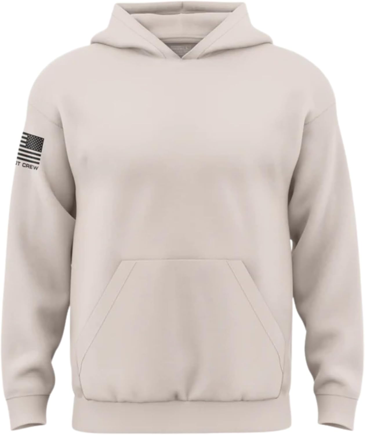 Patriot Crew Cloud Heavyweight Hoodie – Premium 70/30 Cotton Blend, Thick Brushed Fleece, Structured Fit
