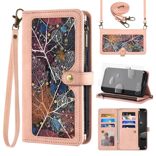 Coque Cuir Huawei Mate 10 Pro Rose Haute Protection BLA-L29