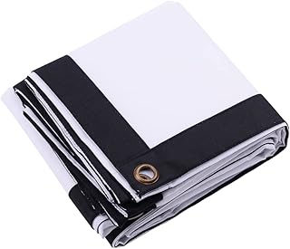 TEHAUX 1Pc Tela Para Projetor Tela Portátil Tela Do Projetor Portátil Tela Do Projetor Cortina Tela De Projeção Portátil Tela Macia Cortina Branca Do Projetor Tela De Projeção Tela Do