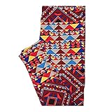 Lularoe One Size OS 70s Trippy Psychedelic Leggings fits Women 2-10 Multicoloured