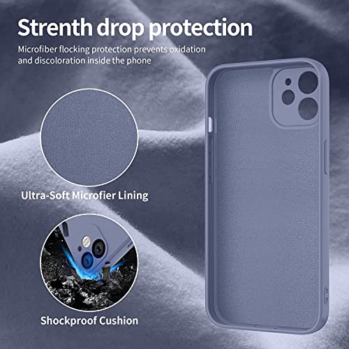 Image of VONZEE Back Cover for iPhone 11 (Silicone|Lavender Grey)