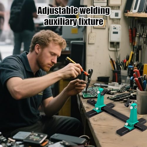 Base de abrazadera ajustable para PCB en reparaciones de escritorio 6