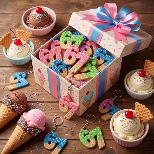 Konohan 12 Pcs Baseball Ice Cream Drip Six Seven Keychain DIY Silicone Ice Cream Number 6 7 Keychain Funny 6 7 Party Favors for Birthday Party Team Gifts Travel Bag Luggage Suitcase by Konohan - Used condition - Image 3
