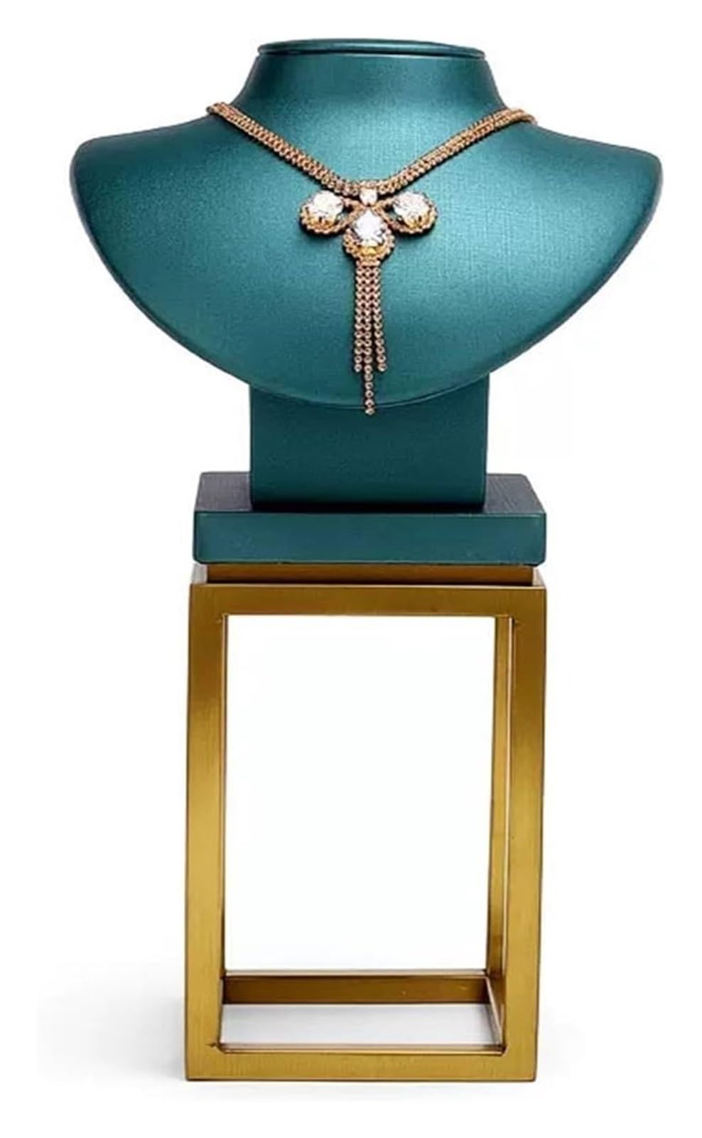 Expositor de collares, expositor de joyas Soporte for joyas Organizador de joyas Soporte for exhibición de collares y bustos de joyería Maniquí for collares Soporte for exhibición de collares y bustos