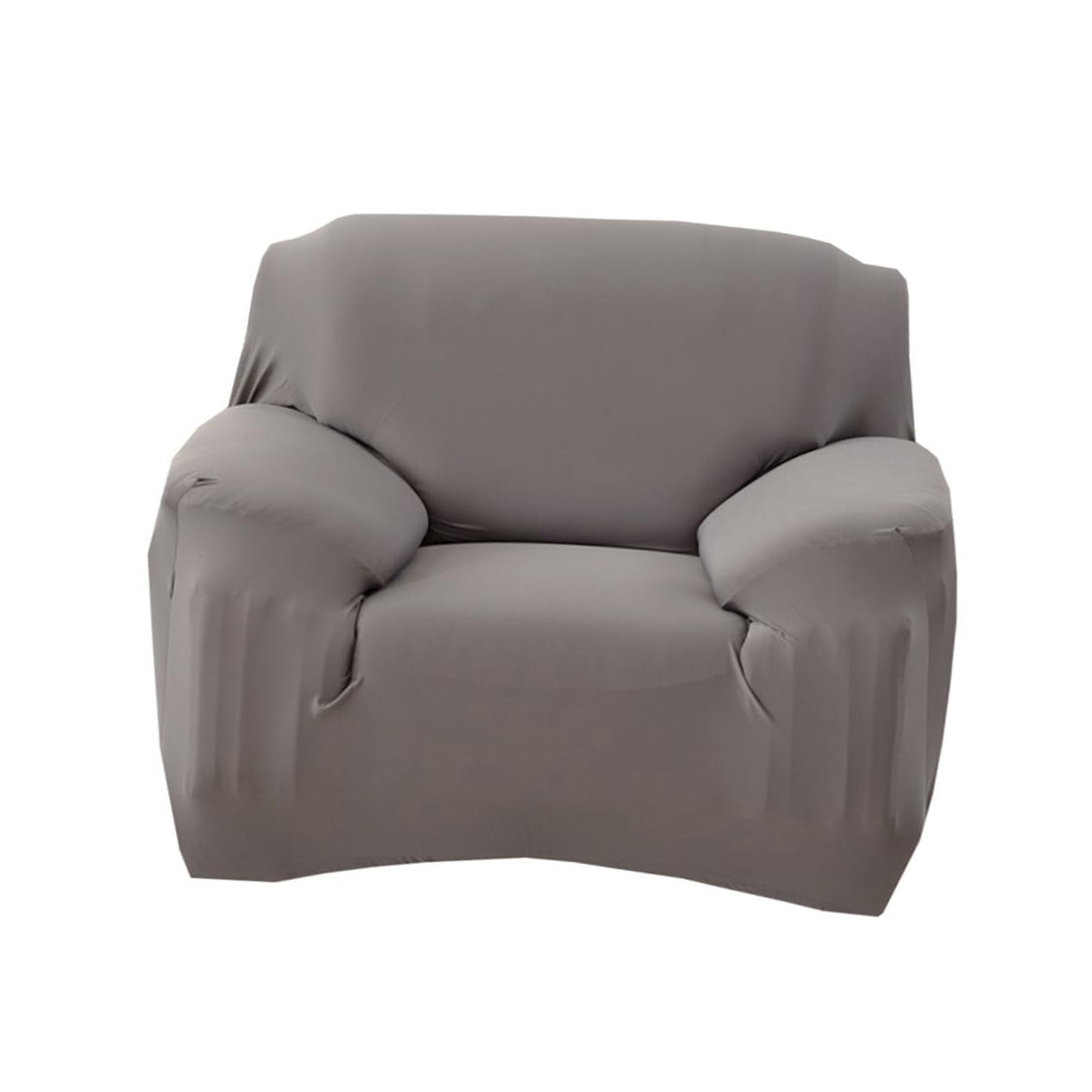 Housse de canapé une place extensible gris 160g VALICLUD