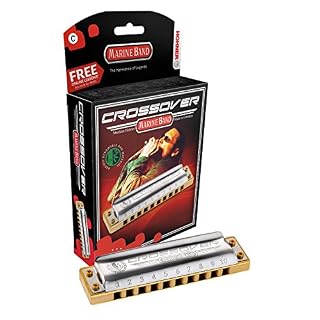 Hohner M2009BX Marine Band Crossover Harmonica, Key of High G - Les Beatles, Paul McCartney, John Lennon, RIngo Starr, George Harrison Hohner M2009BX Marine Band Crossover Harmonica, Key of High G – Image 2