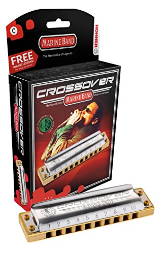 Hohner M2009BX Marine Band Crossover Harmonica, Key of F Sharp - Les Beatles, Paul McCartney, John Lennon, RIngo Starr, George Harrison Hohner M2009BX Marine Band Crossover Harmonica, Key of F Sharp – Image 3