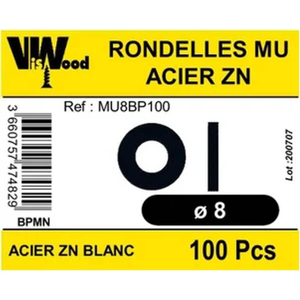 100 A4 - Arandelas (acero inoxidable, M20, D-Work