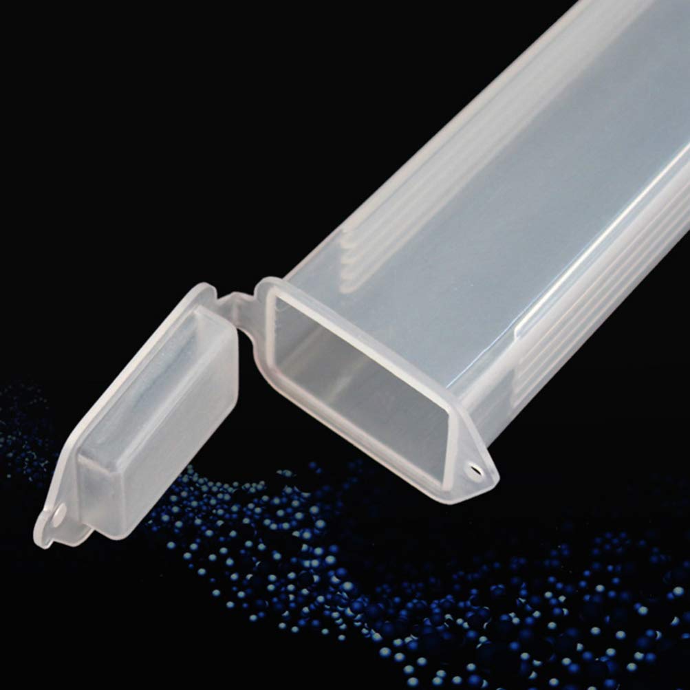 Microscope Slide Box 3.42x1.06x0.70 Inches Polypropylene – Secure Snap Closure Flip-Top Lid – for Laboratory Pathological Storage Sample Protection for Glass Microscope Slides
