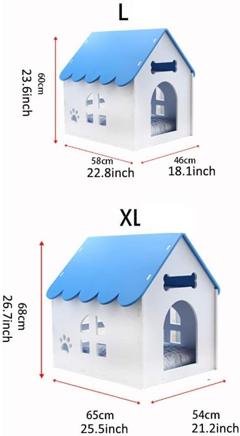Crate Cat Dog House Dog House Indoor Dog House Outdoor Pet House Four Seasons Applicable Pet Playpen (XLarge)