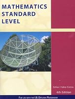 Mathematics Standard Level: For Use with the International Baccalaureate Diploma Programme 1921917105 Book Cover