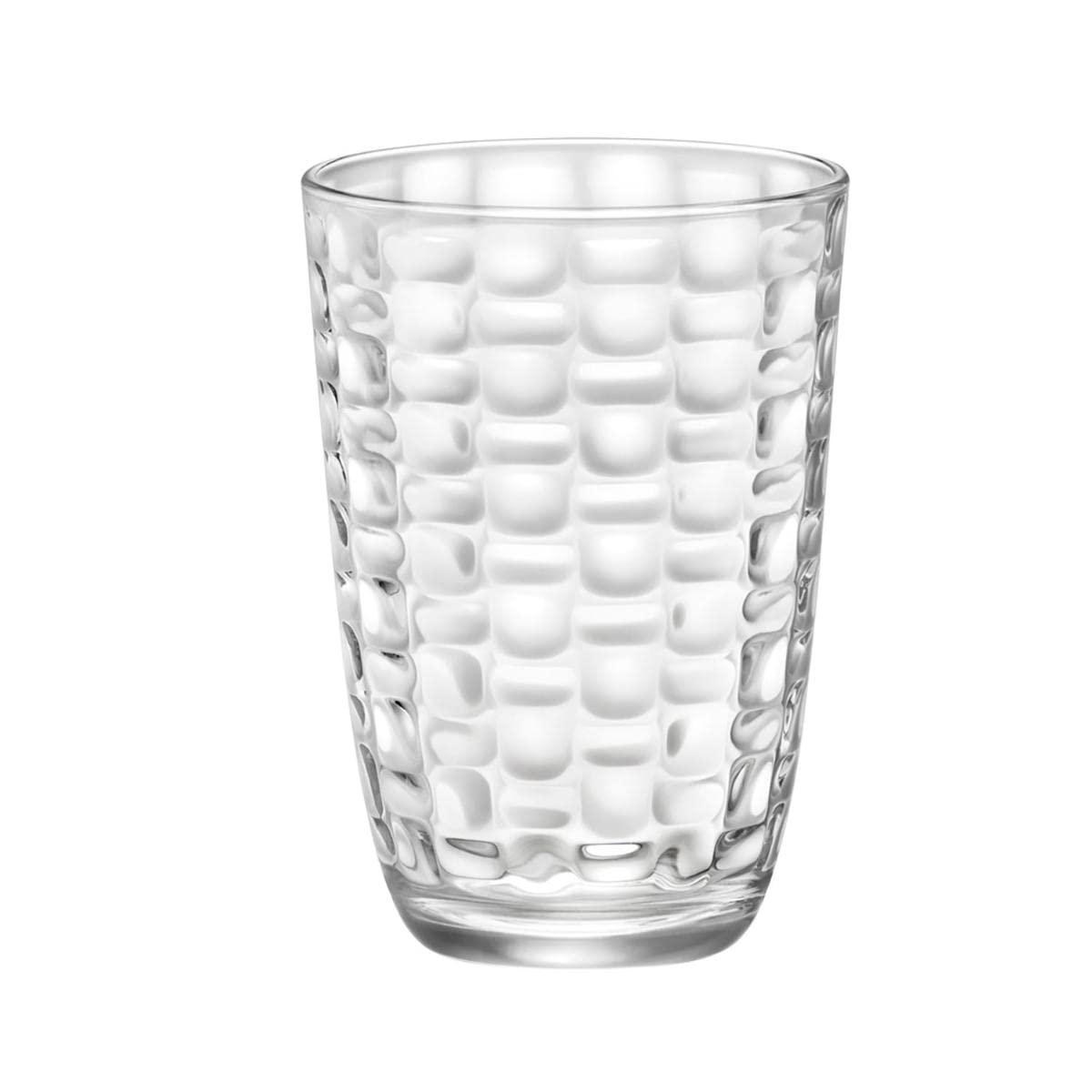 Mat 13.25 oz. Long Drink Glass, Clear, Set of 6