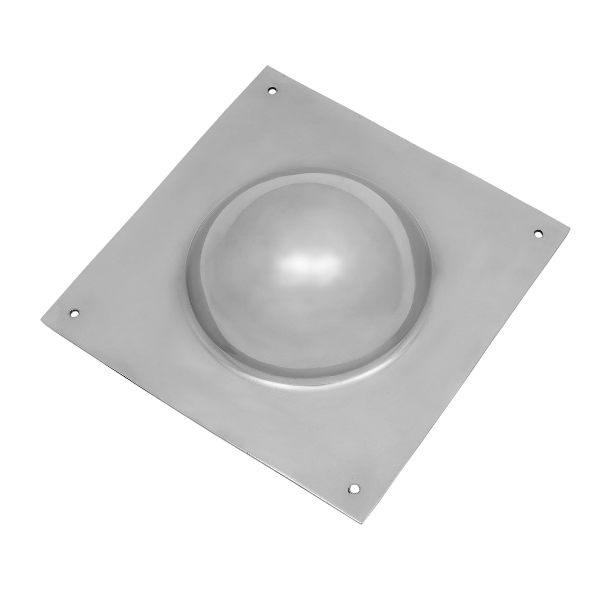 Lord of Battles Hand Forged Shield Boss | Viking Shield Umbo | Medieval Shield Umbo | Fully Functional Historical Battle-Ready Shield Boss (Steel Square Umbo)