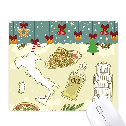 Tapis de souris en caoutchouc Italie bureau et ordinateur