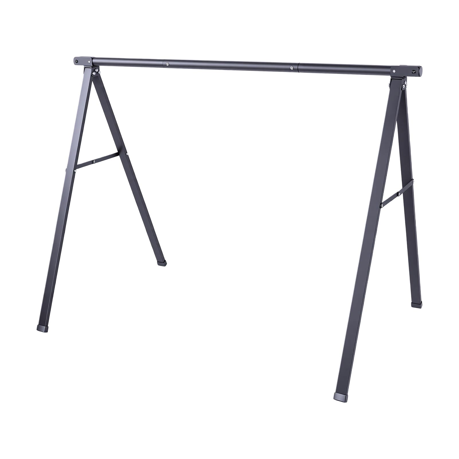 PUSOKEI 3 Bici Rack Parcheggio in Acciaio Pesante Pieghevole (Black)