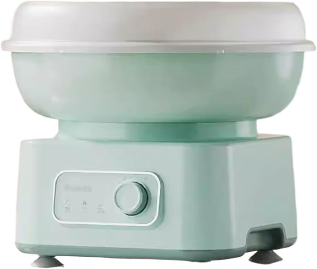 Cotton candy machine Household Cotton Candy Machine Mini Fully Automatic Commercial Handmade(Yellow)