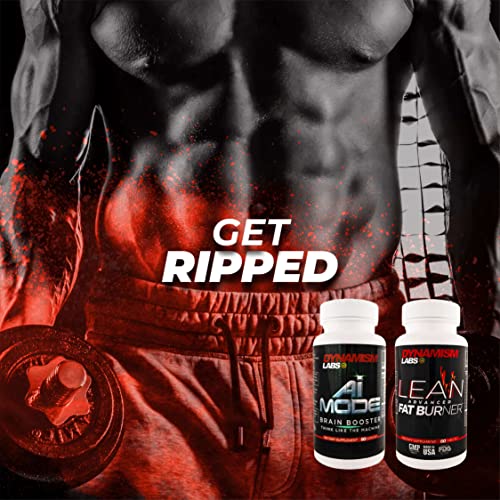 Mantfup Dynamismlabs Peak Performance Bundle - Lean Advanced Fat Burner And Ai Brain Booster #TOP2