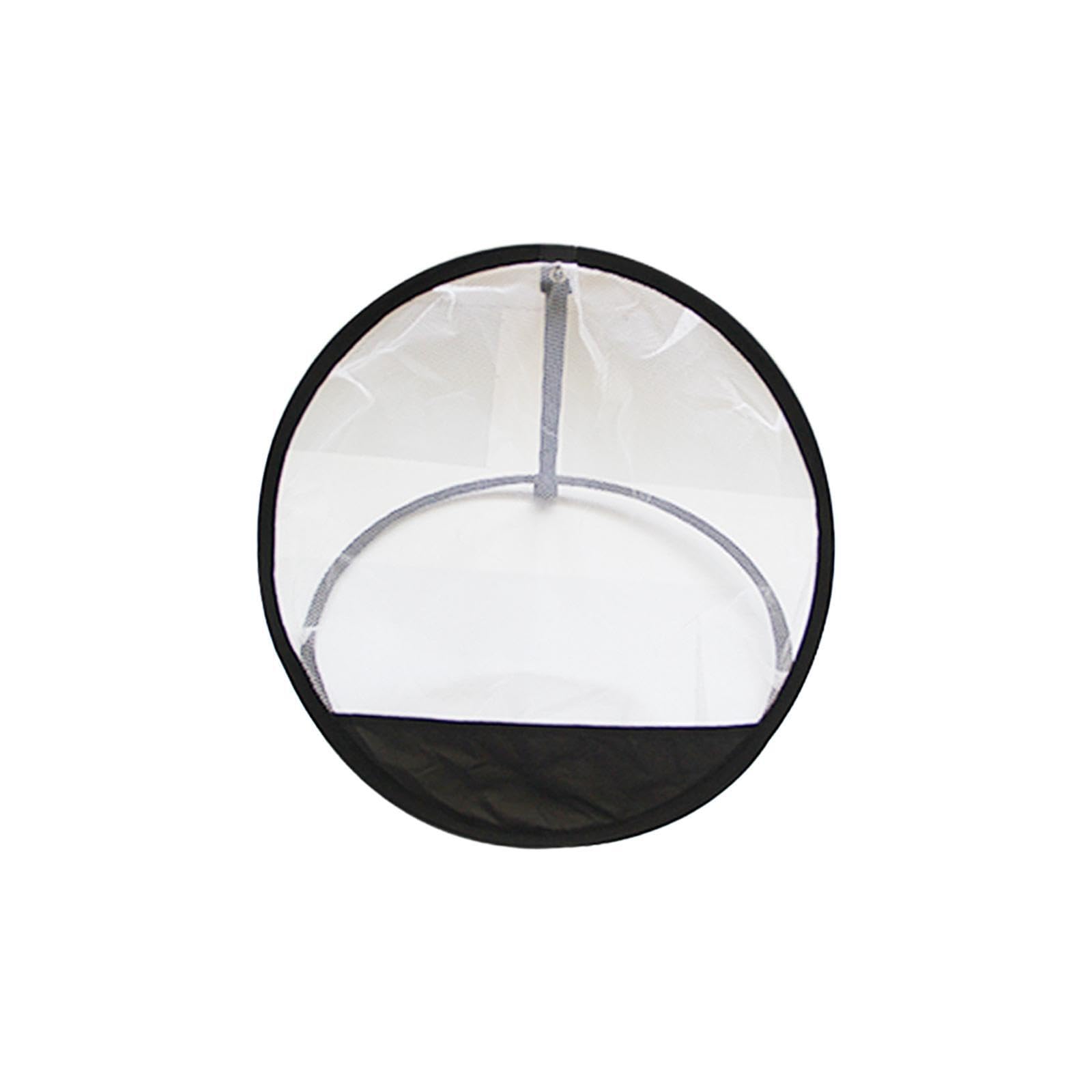 Filet de Golf avec Sac en Filet Noir pour ramasser efficacement Les balles et améliorer Votre entraînement. Ce de 50 cm de diamètre est Portable et Amovible. Livré