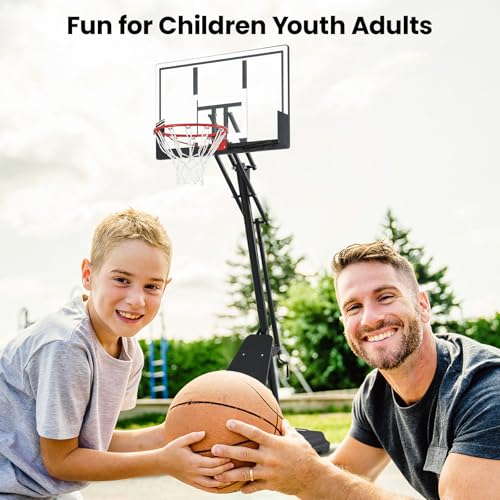 BACKYARD BLITZ Basketball Hoop, 44&47IN Backboard 10FT Height Adjustable by BACKYARD BLITZ - Image 6