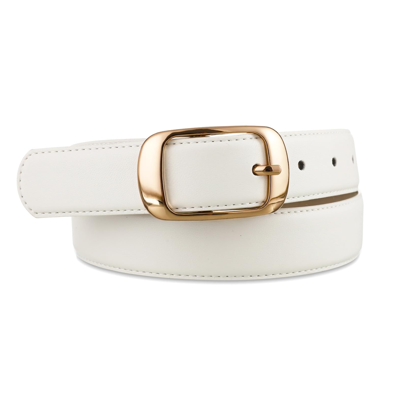 Womens White Belts for Jeans Leather Dress Belts for Women Dressy Ladies Whit... | eBay Womens White Belts for Jeans Leather Dress Belts for Women Dressy Ladies Whit... | eBay