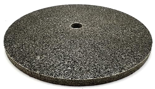 Image of EXL Unitized Wheel, Aluminum Oxide, 6 inch Diameter x 1 /4 inch Wide x 1 /2 inch Arbor, 8A Coarse | 13777 | (Pack of 1)