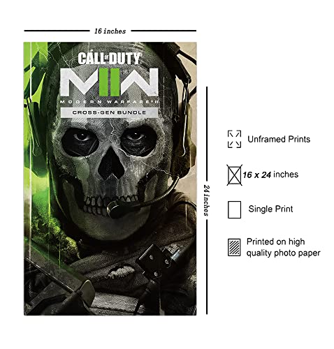 Xihoo Cod: Modern Warfare Ii (2022) Game Poster 16X24, Unframed #TOP5