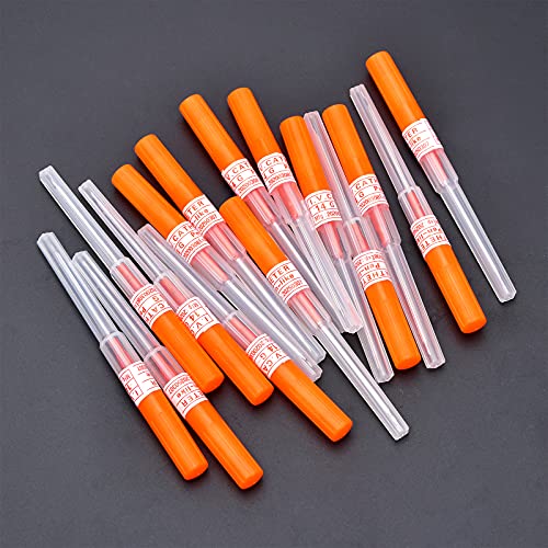 15Pcs Mixed Catheter Piercing Needles,14G 16 18G 20G 22G Disposable Stainless Steel Needles Piercing For Belly Navel Lip Eyebrow Navel Earrings Piercing #TOP2