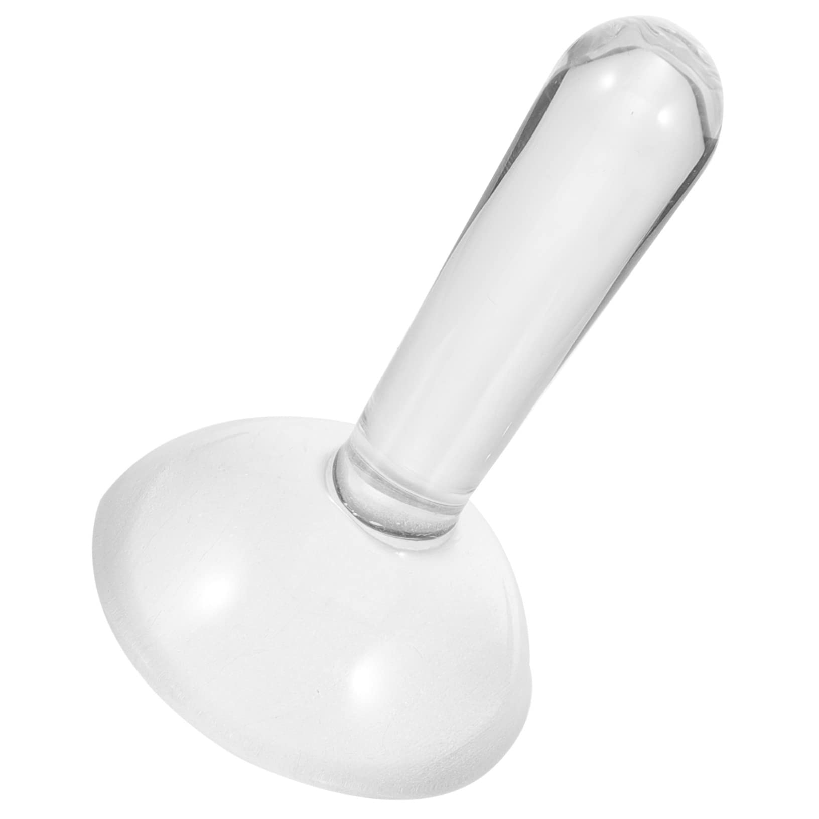LALAFINA Mortero para Moler Pintura al Óleo y Acuarela Varilla Mezcladora de Vidrio Ergonómica