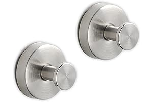 No-Drill Wall Hooks with Suction Cups for Damage-Free Hanging