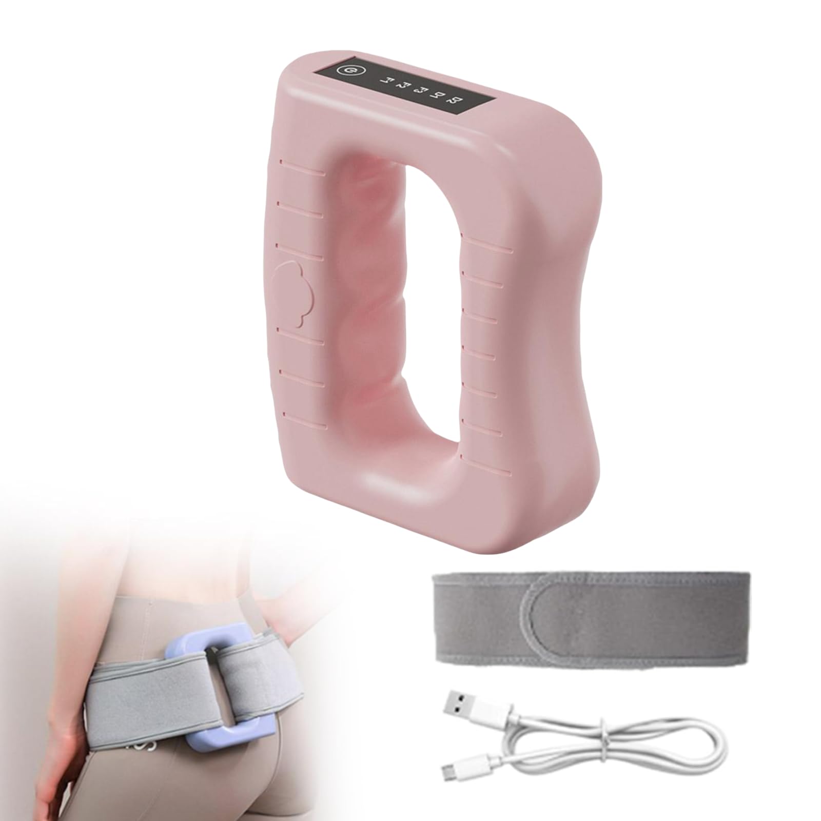 Full-Body Fascia Ring, 2025 New Fat Burning Belt for Weight Loss, Electric Fascia Massager Tool for Muscle Knot Recovery&Relaxtion, Handheld Massager Belt for Back/Waist/Thigh/Arm