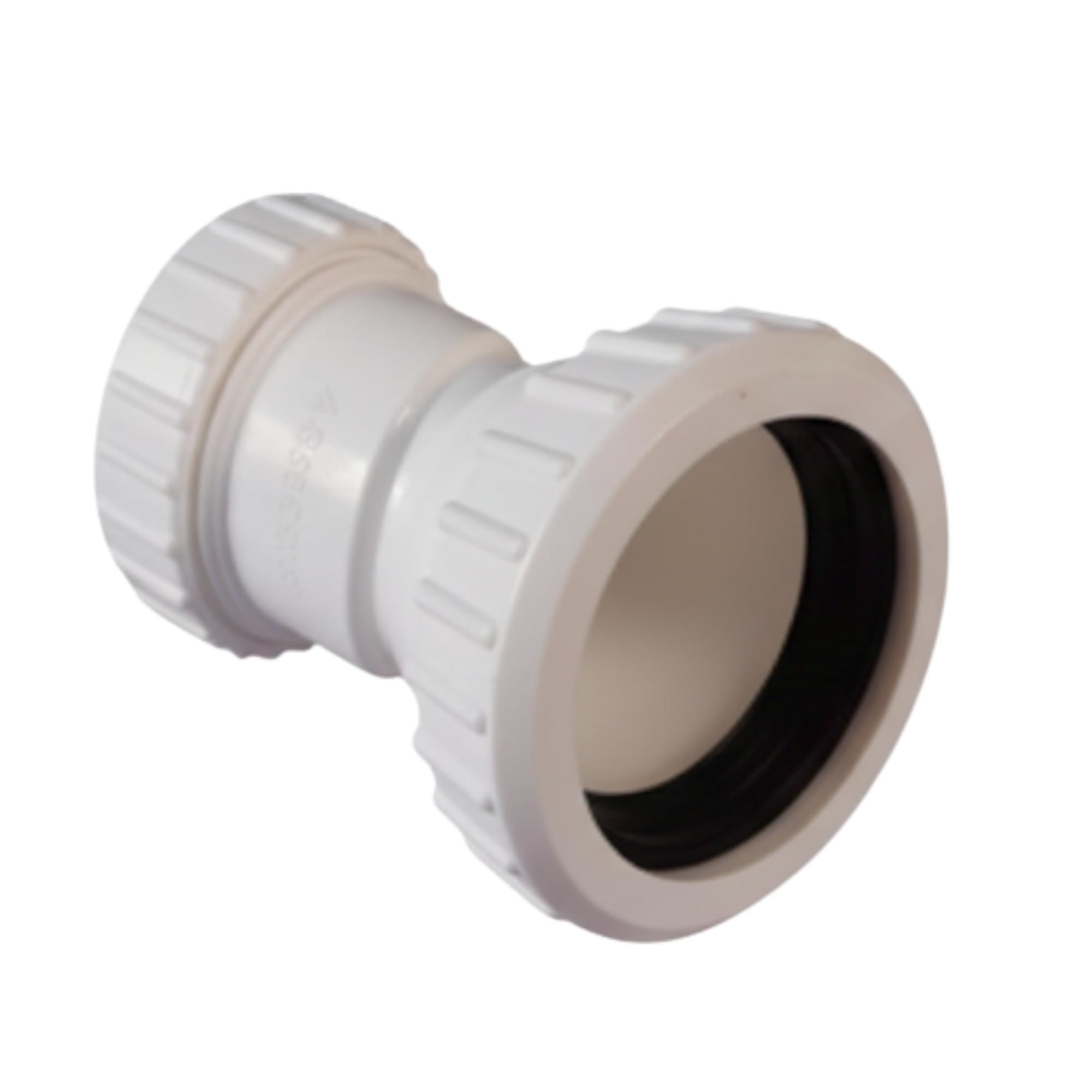 Shmox White Waste Compression 45 Degree Bend Elbow - 45 Degree 40Mm Obstacle Bend Pushfit (Pack Of 2)