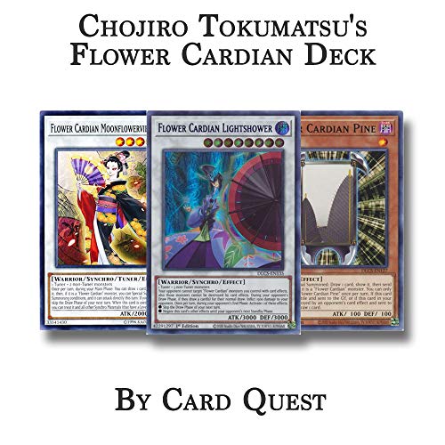 Yu-gi-oh Chojiro Tokumatsu Complete Flower Cardian Deck Prices | Shop Deals  Online | PriceCheck