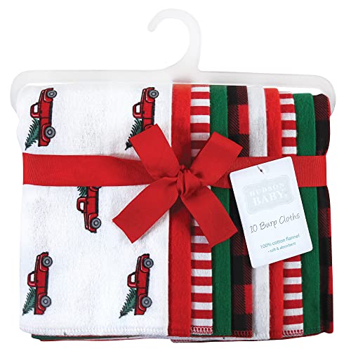 Image of Hudson Baby Baby Flannel Burp Cloths