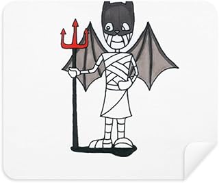 Mummy Halloween Devil Bat Horus Cleaning Cloth Screen Cleaner 2pcs Suede Fabric