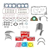 DNJ RRK1158 Engine Re-Ring Kit for 2007-2011 Chrysler, Dodge, Volkswagen Grand Caravan, Nitro, Pacifica 4.0L V6 24V SOHC 3952cc