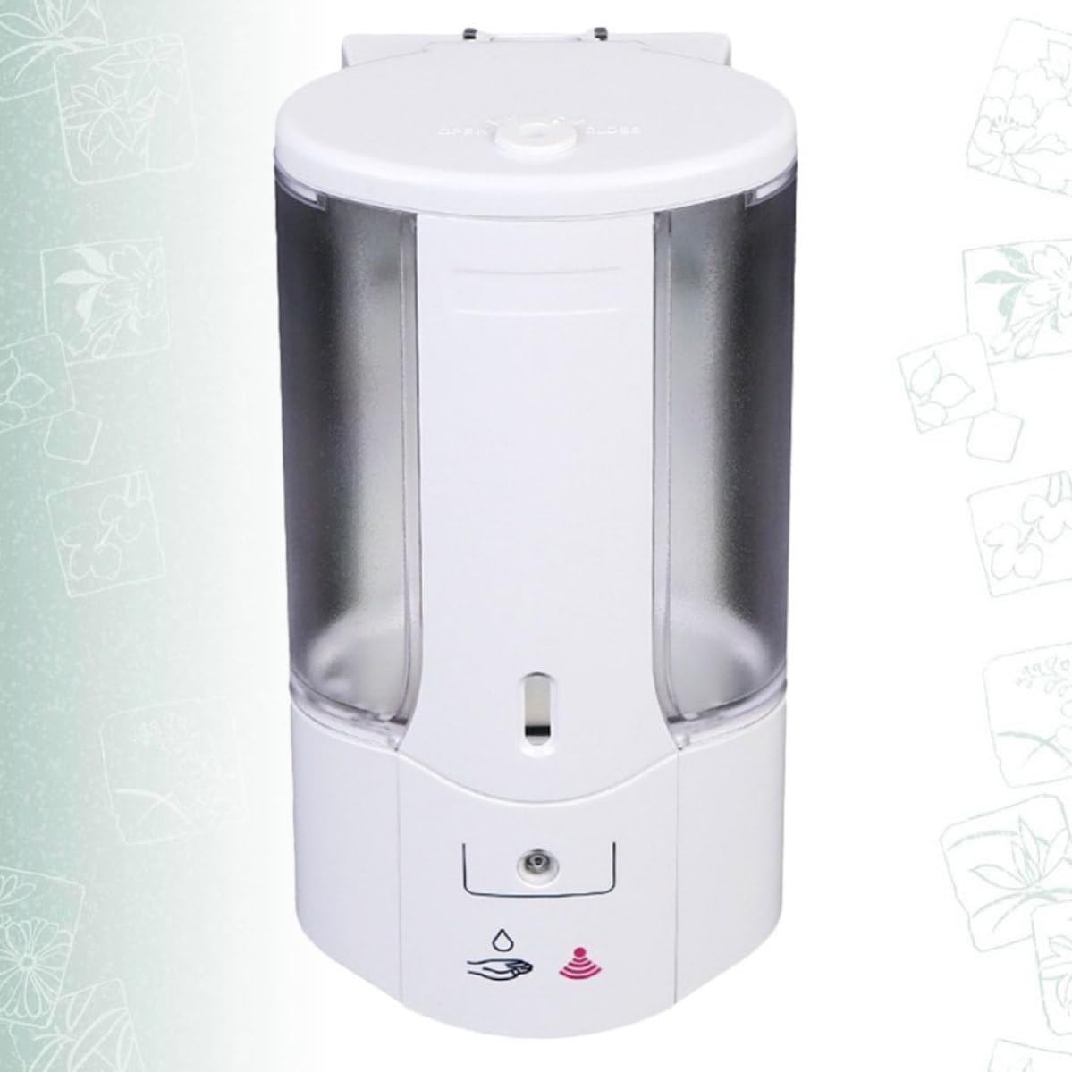 VICASKY Dispensador Automático de Jabón sin Contacto Sensor de Movimiento, Capacidad 400ml, Carcasa Abs, Adecuado para Baño y Cocina