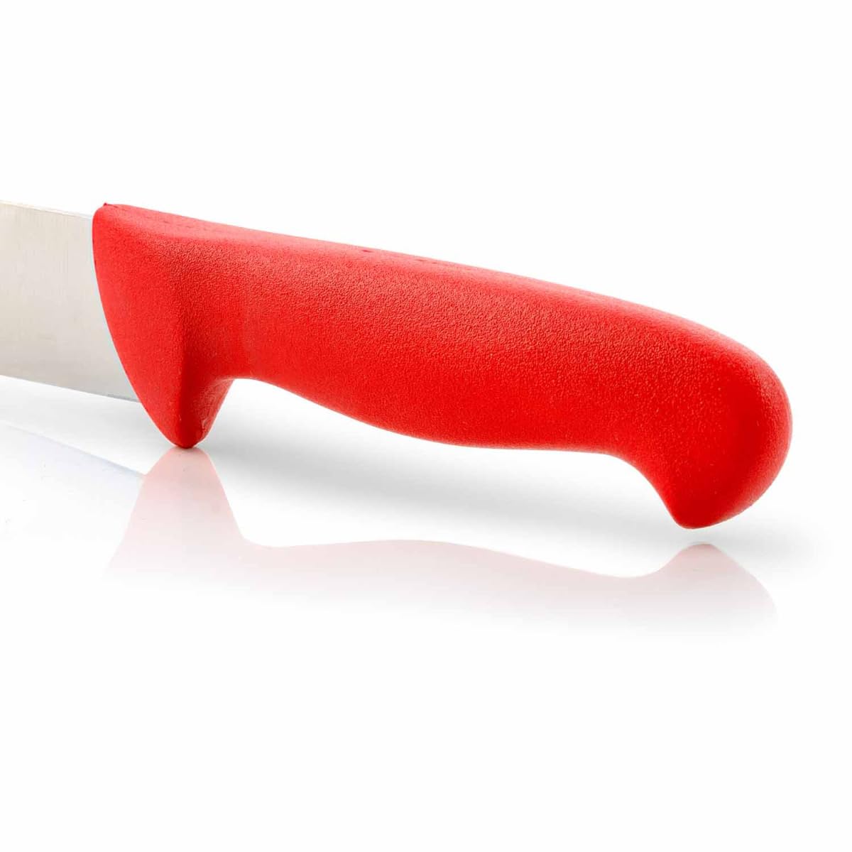 Arcos Fleischermesser und Fleischmesser - Edelstahlklinge 25 cm - Griff aus Polypropylen, Ideal für Fleischverarbeitung - Rot, Serie 2900