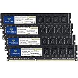 Timetec 32GB KIT(4x8GB) DDR3L / DDR3 1600MHz (DDR3L-1600) PC3L-12800 / PC3-12800 Non-ECC Unbuffered 1.35V/1.5V CL11 2Rx8 Dual Rank 240 Pin UDIMM Desktop PC Computer Memory RAM(SDRAM) Module Upgrade