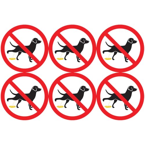 Panneau de adhesive pipi de chien interdit impermeable - Signalétique extérieure抗UV - 2
