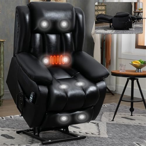 Sillón reclinable eléctrico ergonómico con masaje