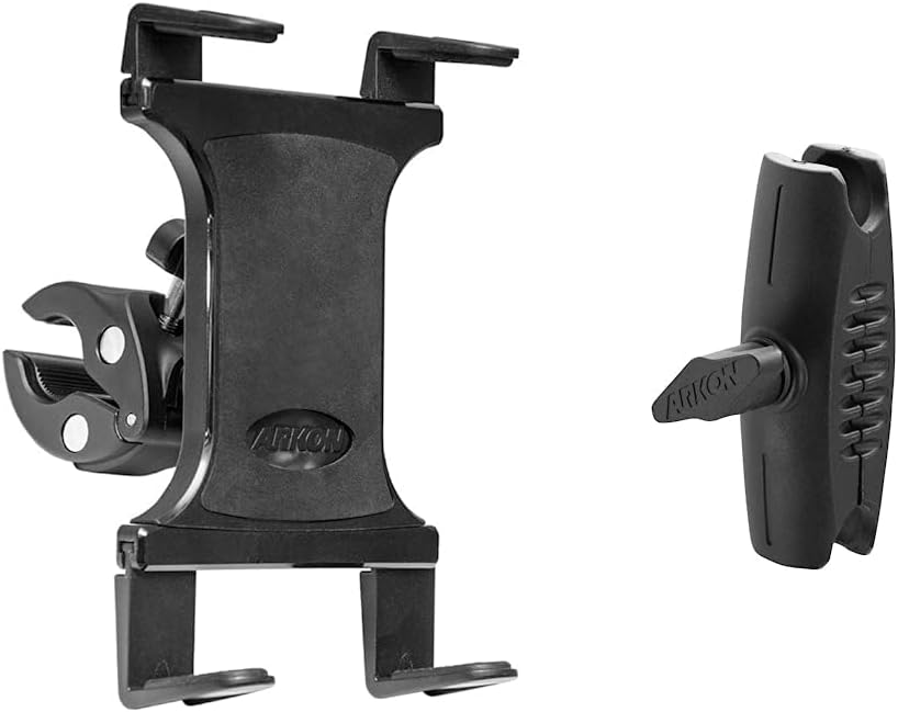 ARKON Mounts TAB131 Clamp Post Universal Tablet Mount Compatible with iPad Air, iPad 4 3 2, Galaxy Note 10.1 Pro12.2 Retail Black & Robust Mount Shaft Black Retail (SP-RM250)