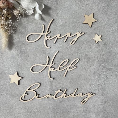 ؐ^[oi[ Happy Half Birthday (3t) A