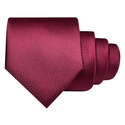 Image of JEMYGINS Mens Tie and Lapel Pin with Pocket Square Tie Clip Sets for Casual and Business 4PCS
