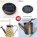 VOOKRY Watering Can with Lights, Large Solar Lanterns Outdoor Hanging Waterproof, Decorative Retro Metal Solar Lights for Table Patio Yard Pathway Walkway
