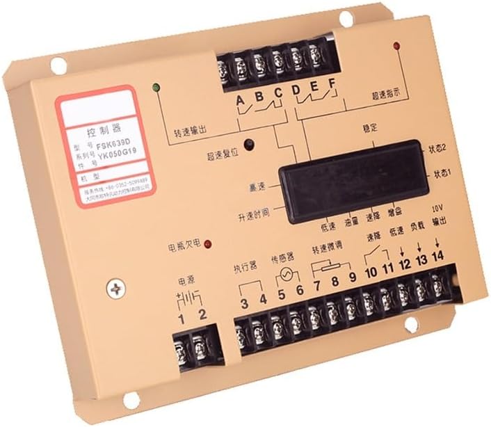 FSK639D Governor Control Unit Module Generator Electronic Spare Parts Speed Controller