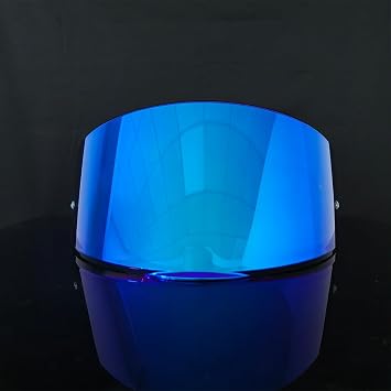 Sedici Strada 3 Visor,UV Protection Motorcycle Helmet Face Shield Visor Replacement Compatible with Sedici Strada 2 Strada 3 FT2 VECTOR FF801 FF397(Revo Deep Blue)