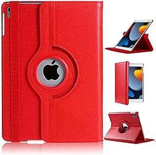 DN-Technology For iPad 9th Generation Case, 2021 iPad 10.2 Cover, 8th Generation 2020 7th Generation 2019 Smart Folio Cover 360 Rotating stand Premium Leather 10.2 inch iPad 7/8/9 Case (ROSE GOLD)