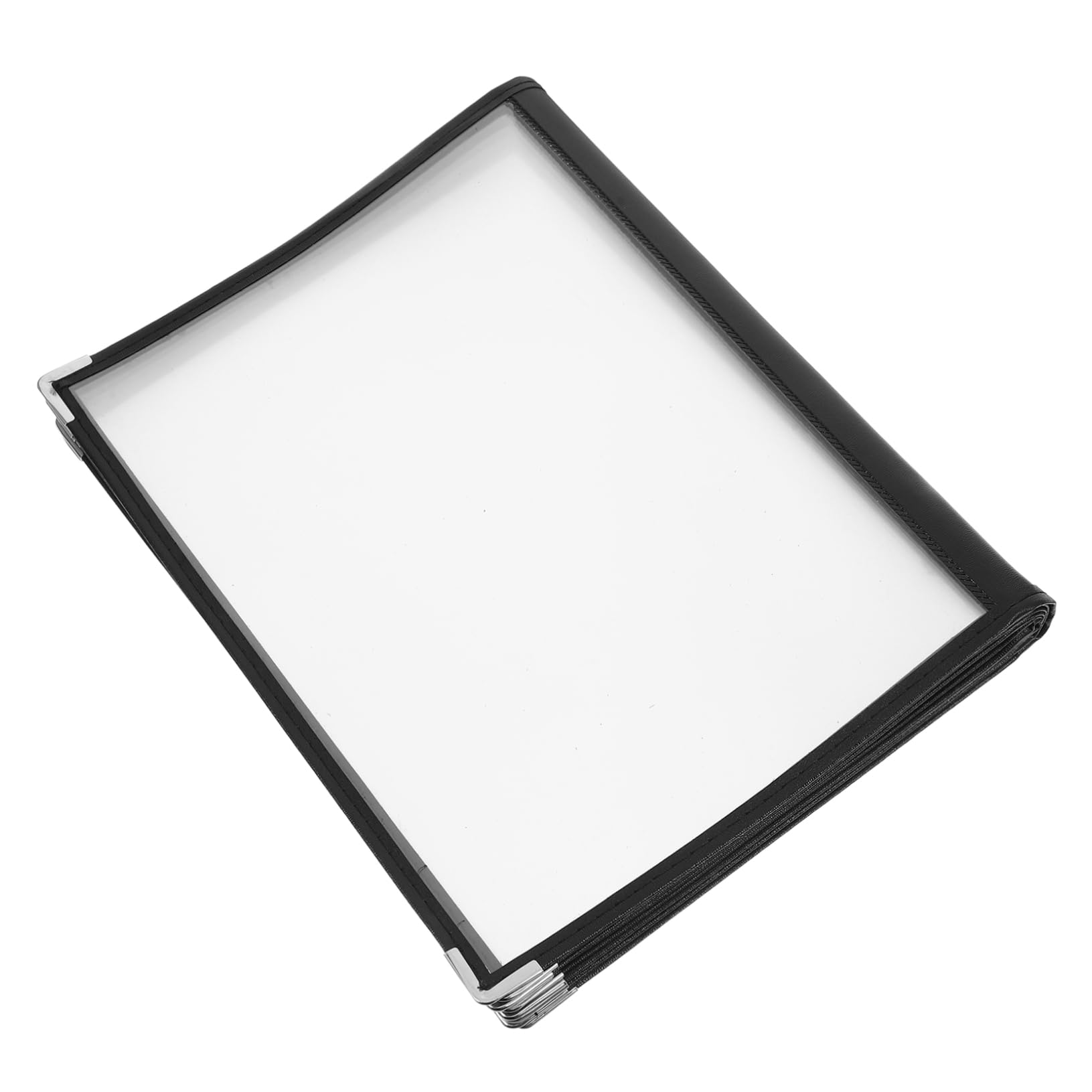 STOBAZA 10 PVC Menu Book 20 Sides Restaurant Menu Protector Binder for Bars Cafes