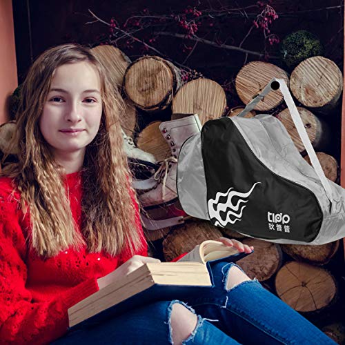 Bolsa de skate infantil BesPORTBLE, bolsa premium para carregar patins no gelo, mochila para criança